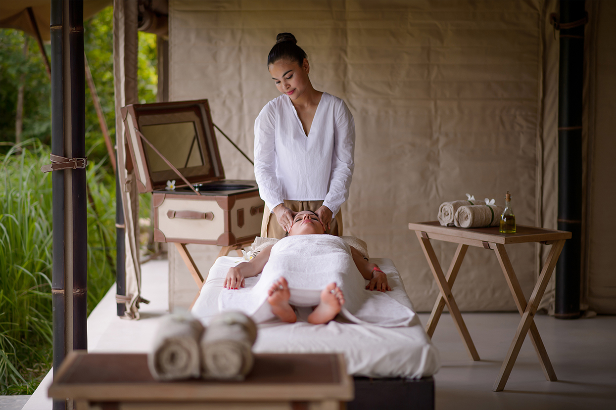 The BEIGE's spa is located in Angkor Thom, richly surrounded by the forest