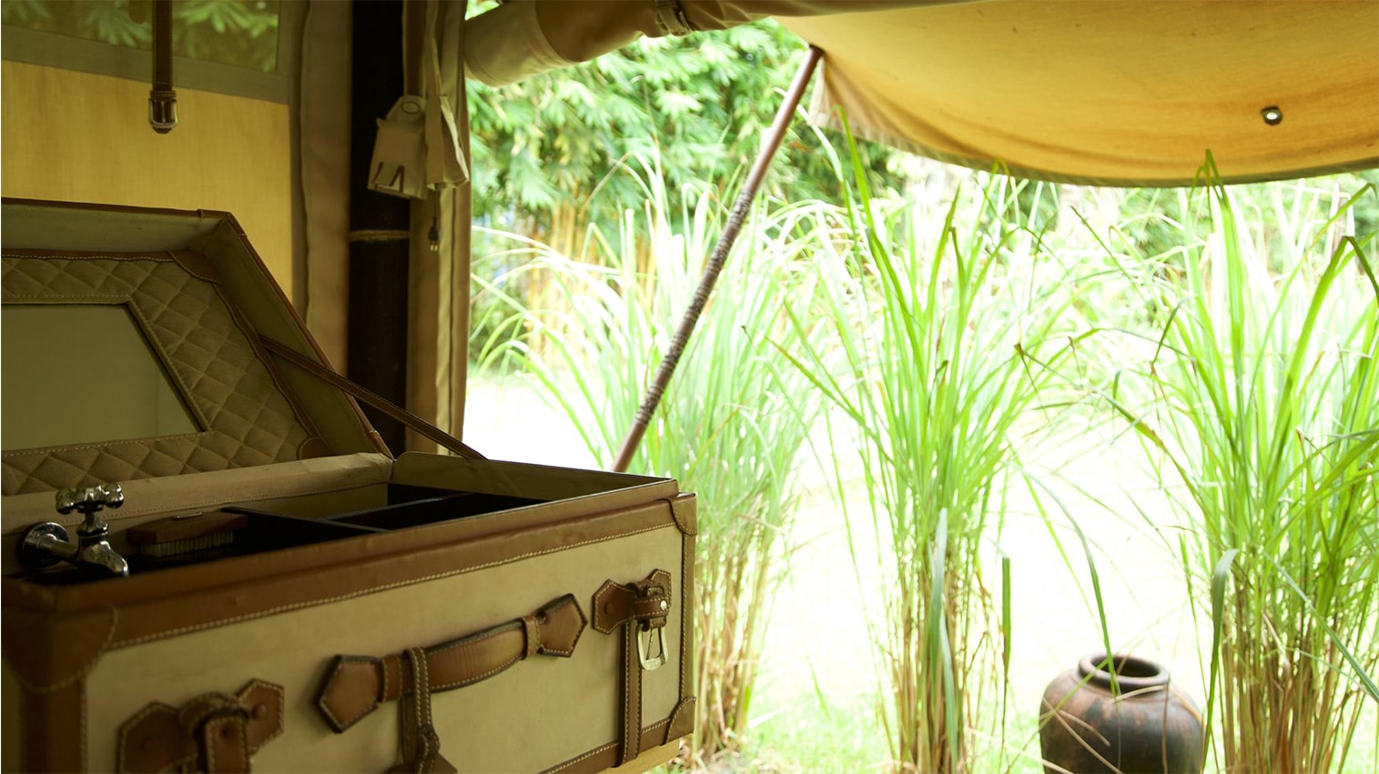 The Beige Luxury Tent Resort In Siem Reap Cambodia